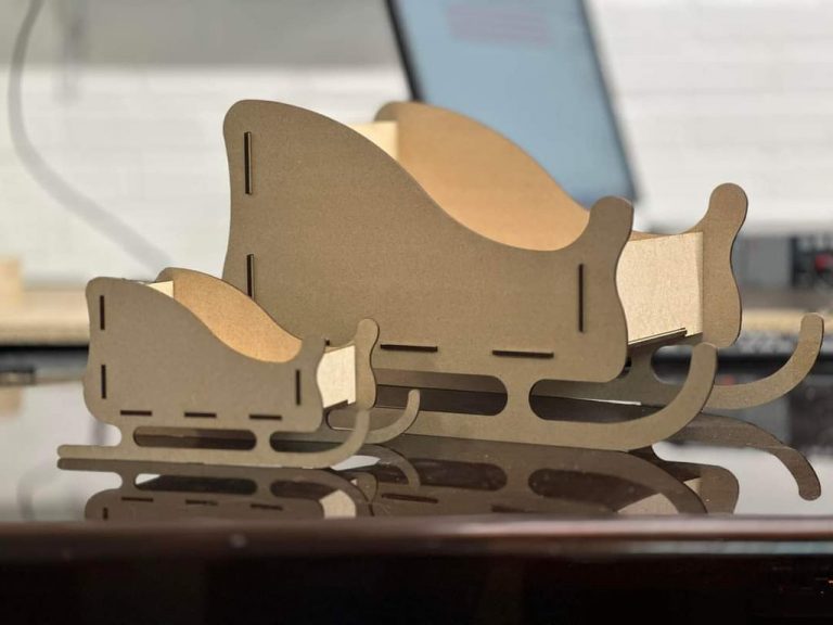 MDF Christmas Sleigh