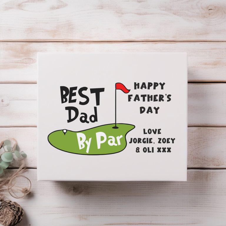 Personalised Golf - Best By Par Magnetic Box
