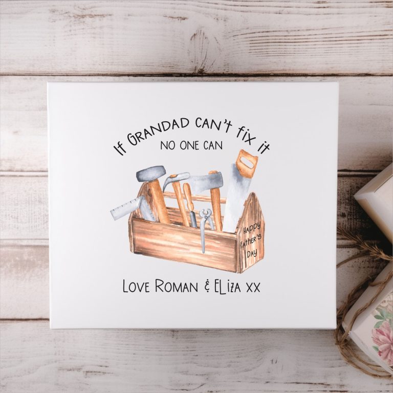 Personalised Tool Box - Can't Fix It No One Can Magnetic Box