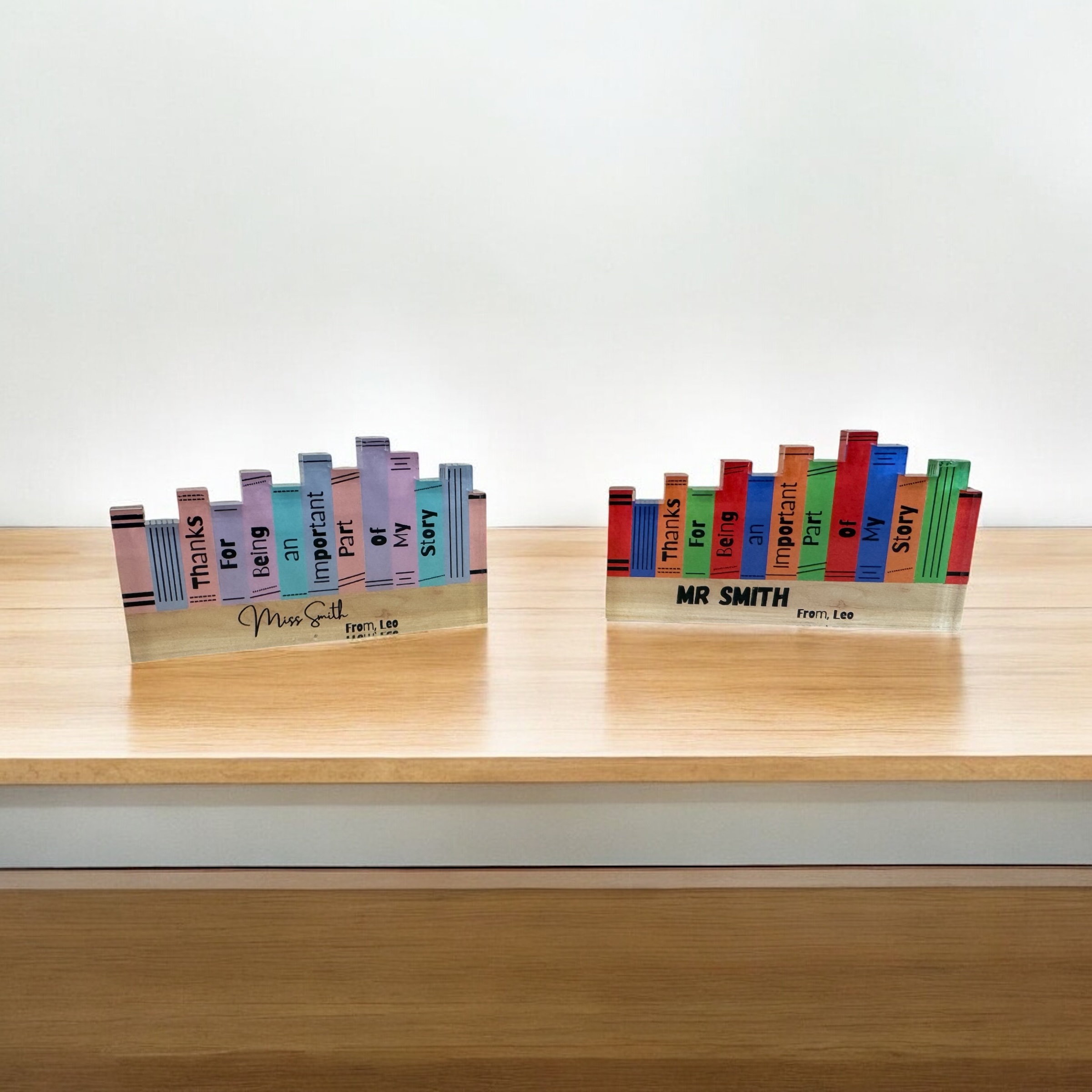 Teacher freestanding book case